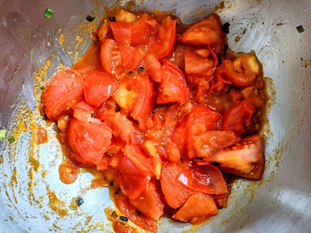 cooked tomatoes