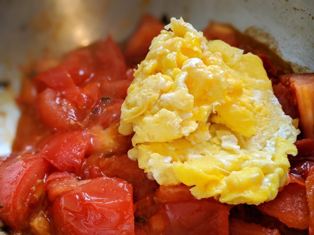 tomato and egg