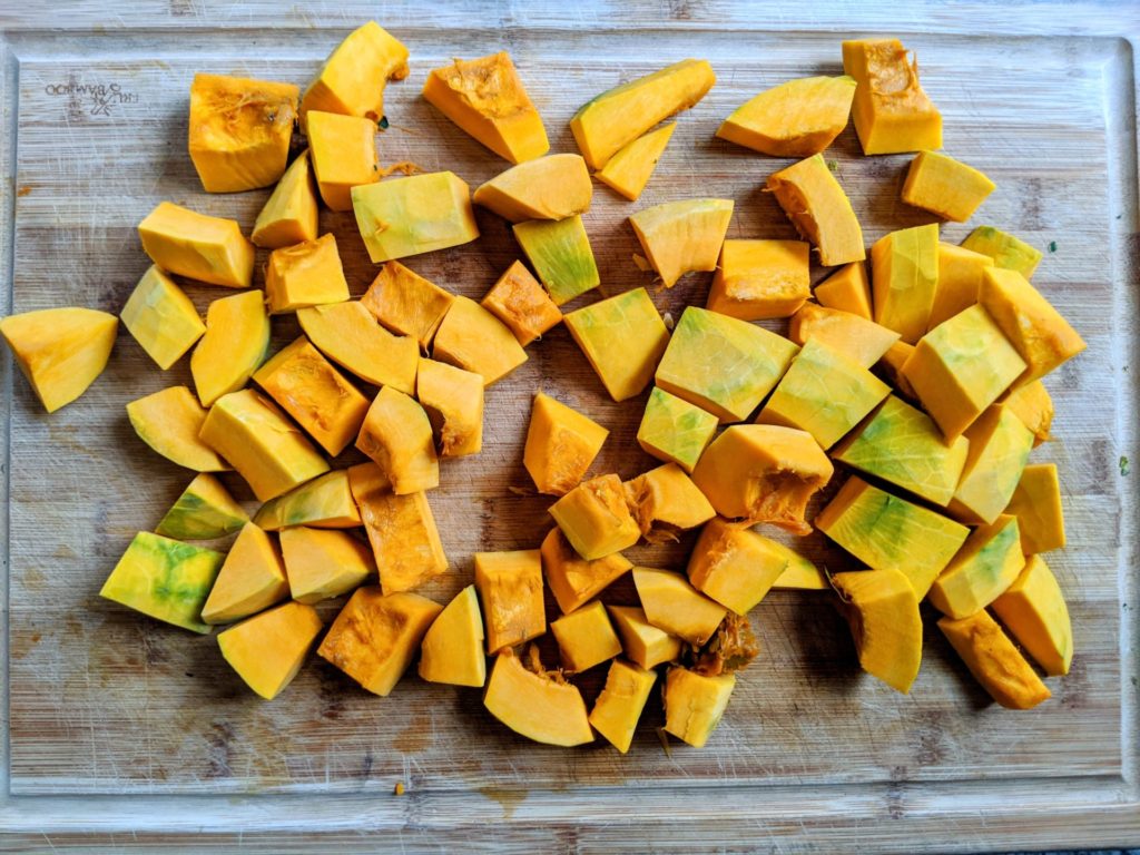 kabocha squash sticky rice porridge