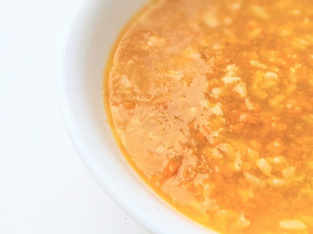 kabocha squash sticky rice porridge