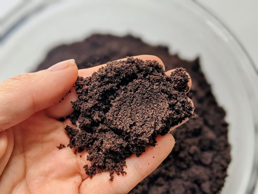 crushed oreos